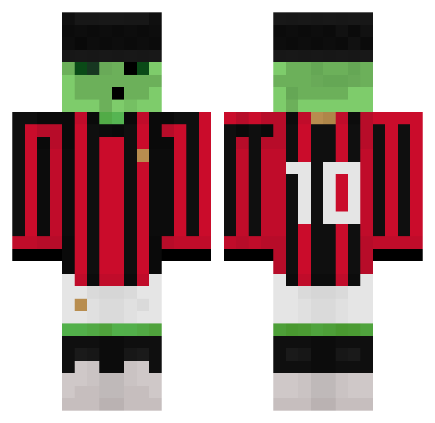 Maciek15122011 Minecraft skin, front and back view