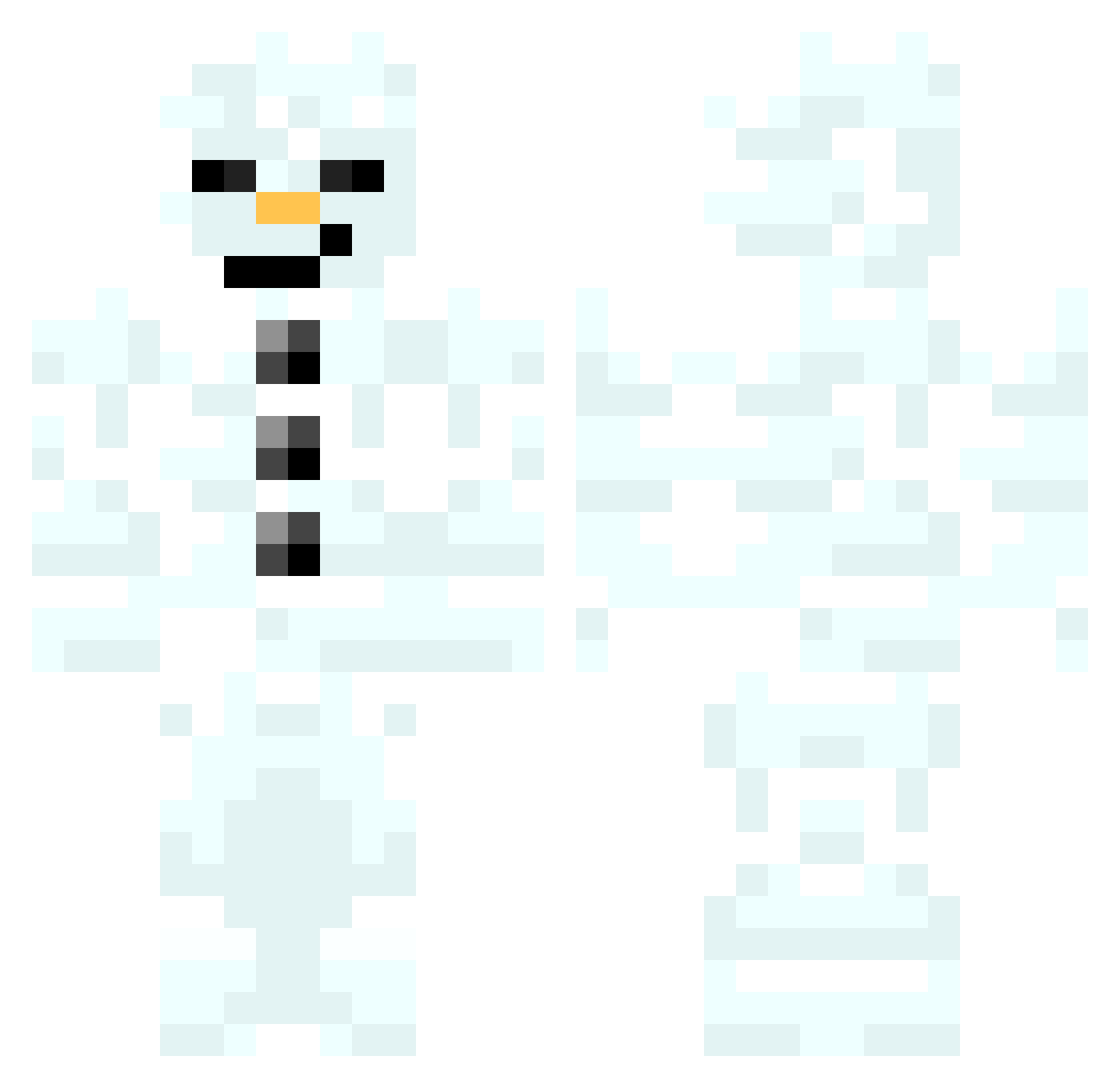 acisalmomentum Minecraft skin, front and back view