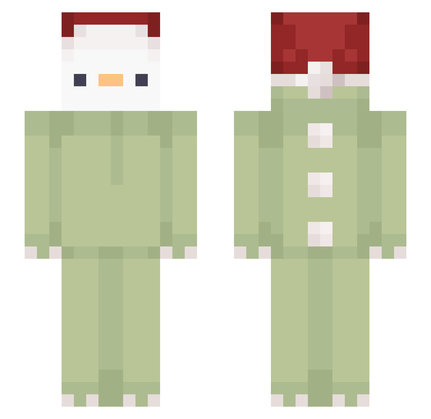 BltShadow4 Minecraft skin, front and back view