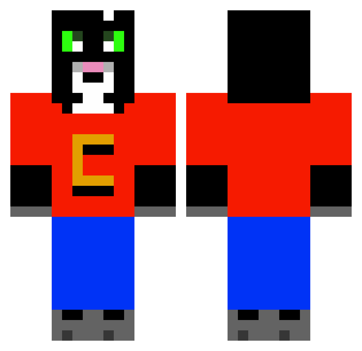 CheetahTheCat - talking tom Minecraft skin