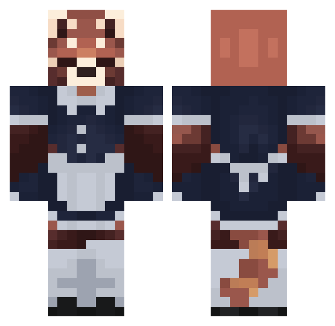 rfc_2616 Minecraft skin, front and back view