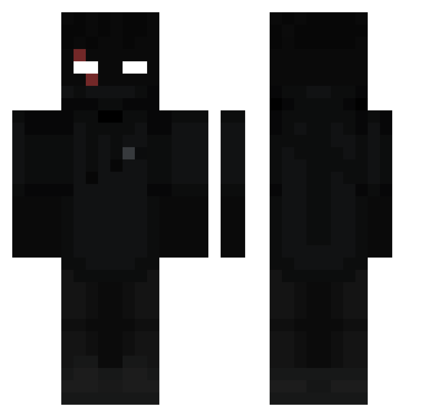 Apocalypso__ Minecraft skin, front and back view