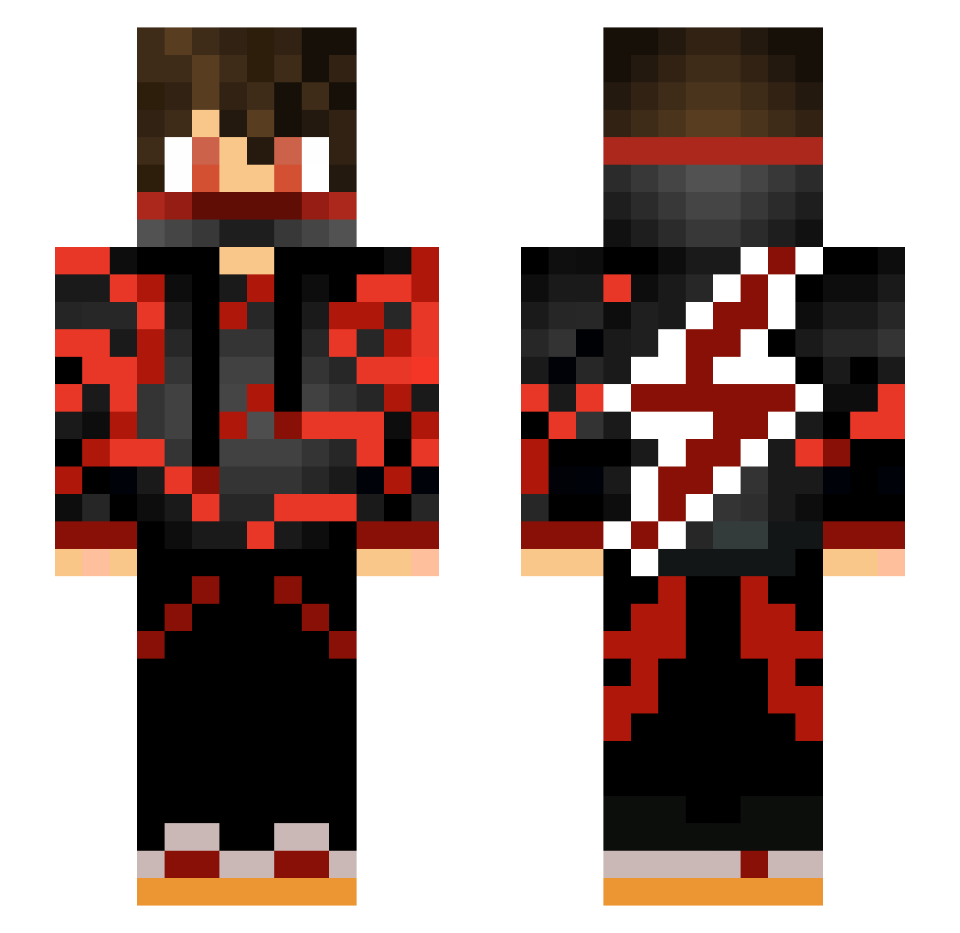 treyxi27 Minecraft skin, front and back view