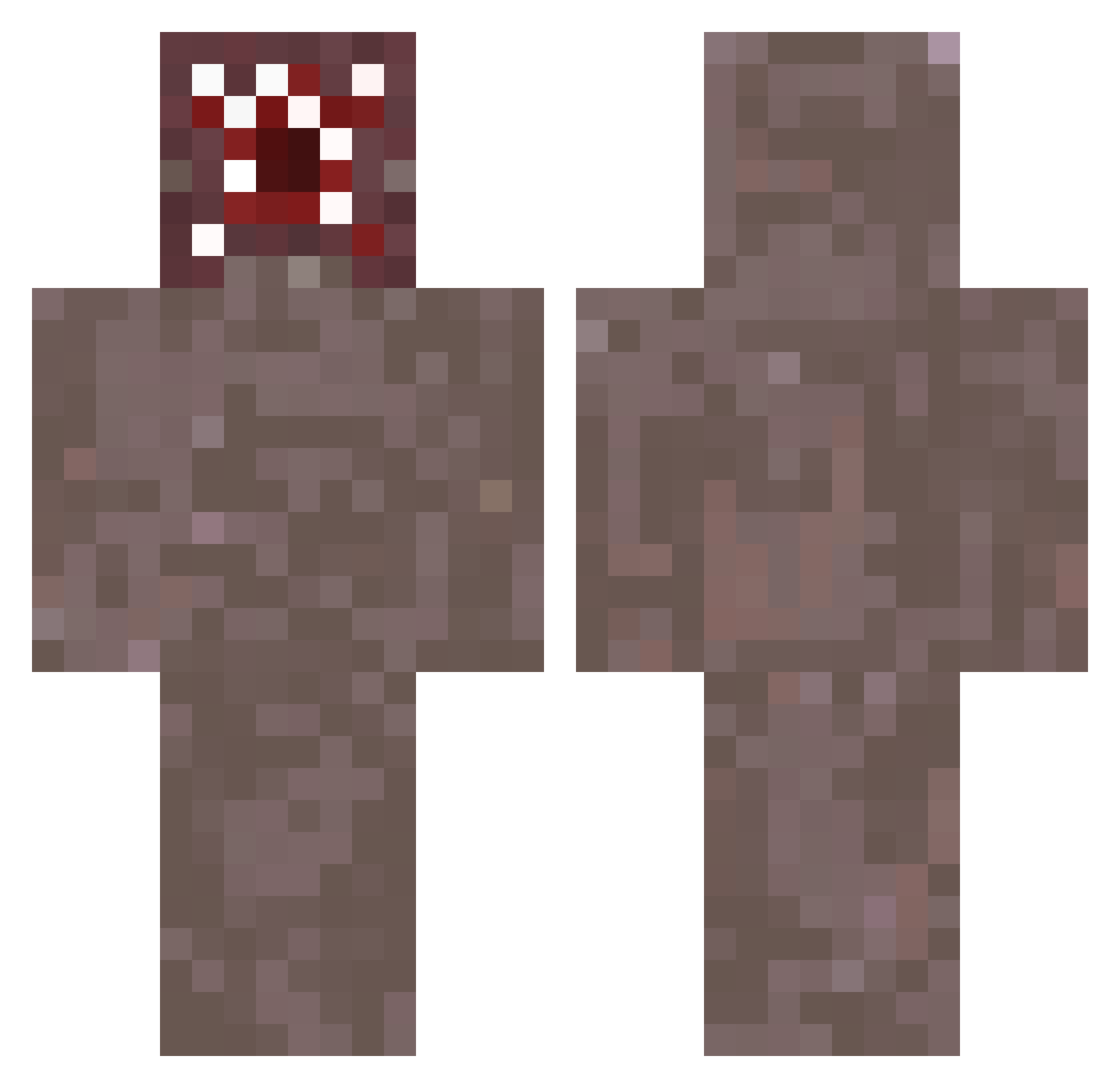 F3l1x_G3n1x Minecraft skin, front and back view