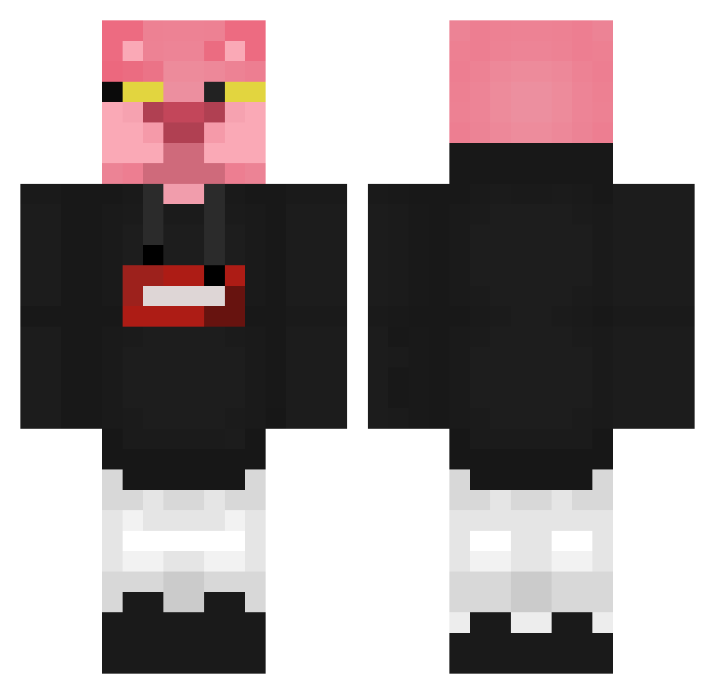 xZapalsooN Minecraft skin, front and back view