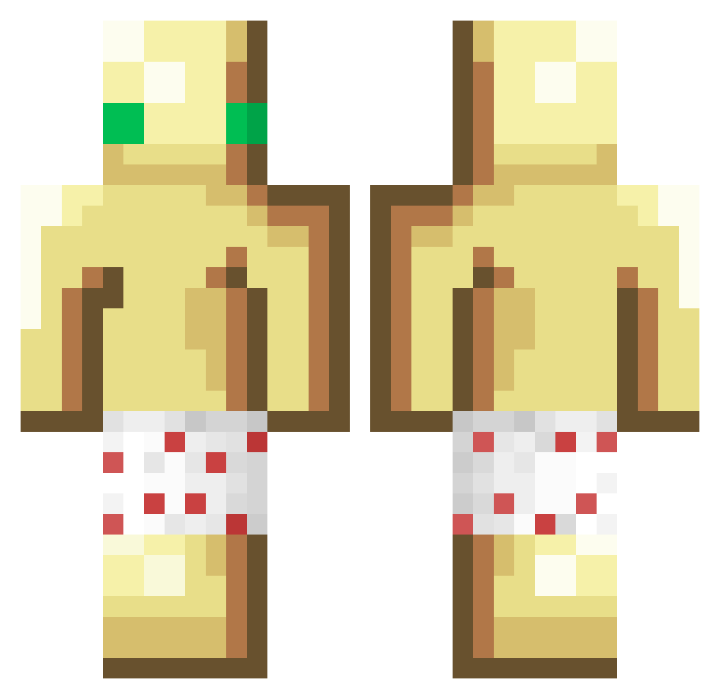suqa19 Minecraft skin, front and back view