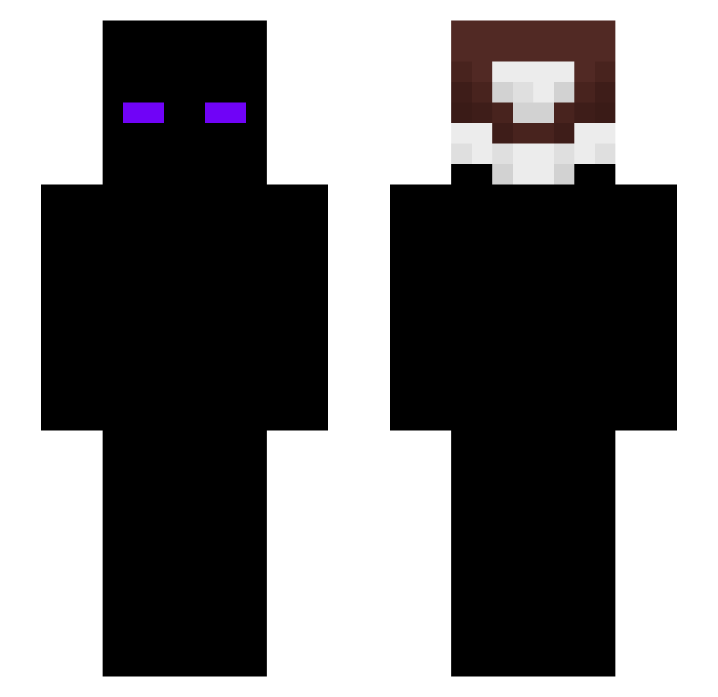 YOAD_123 Minecraft skin, front and back view