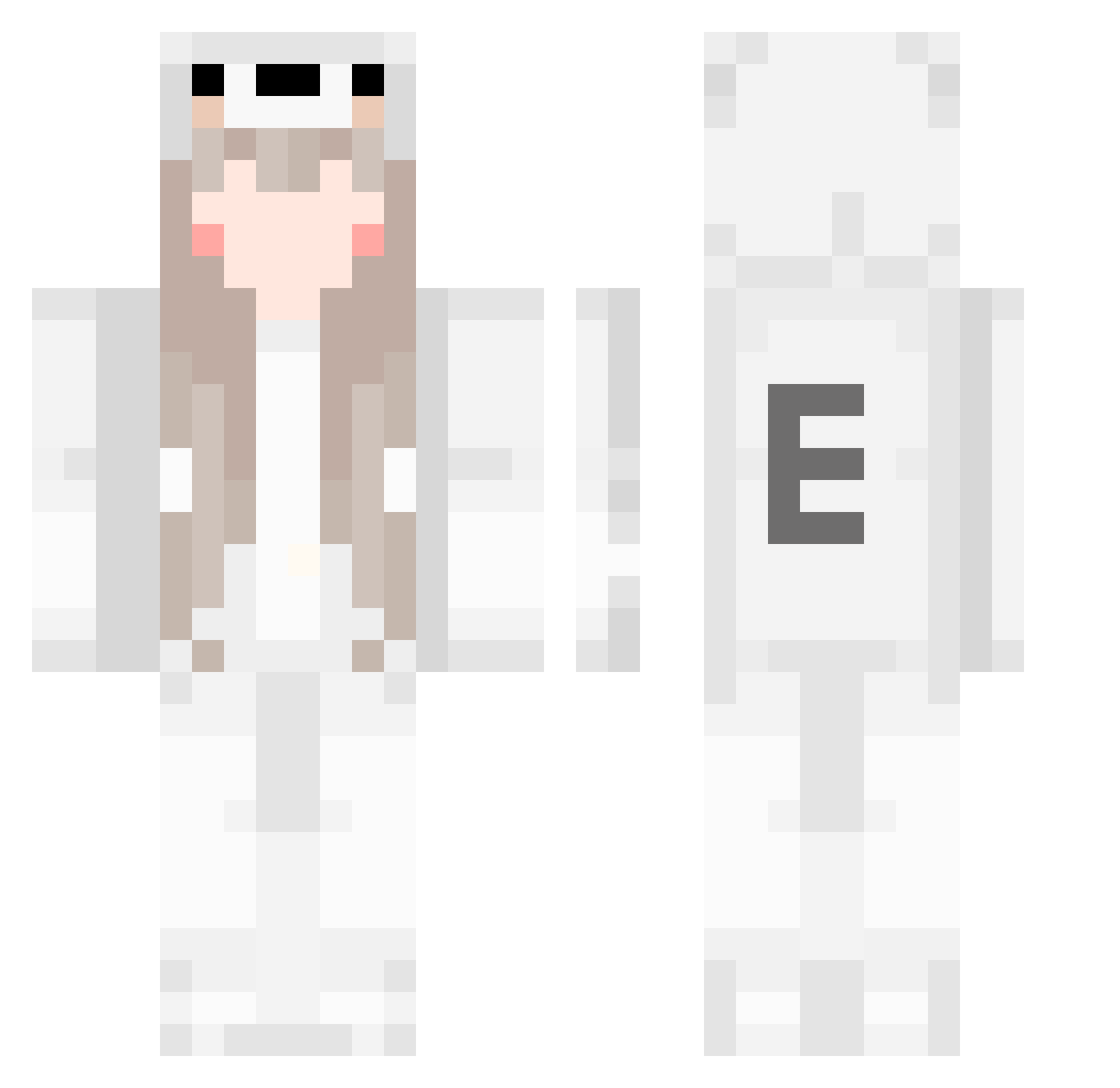 TiagoGarcia03 Minecraft skin, front and back view