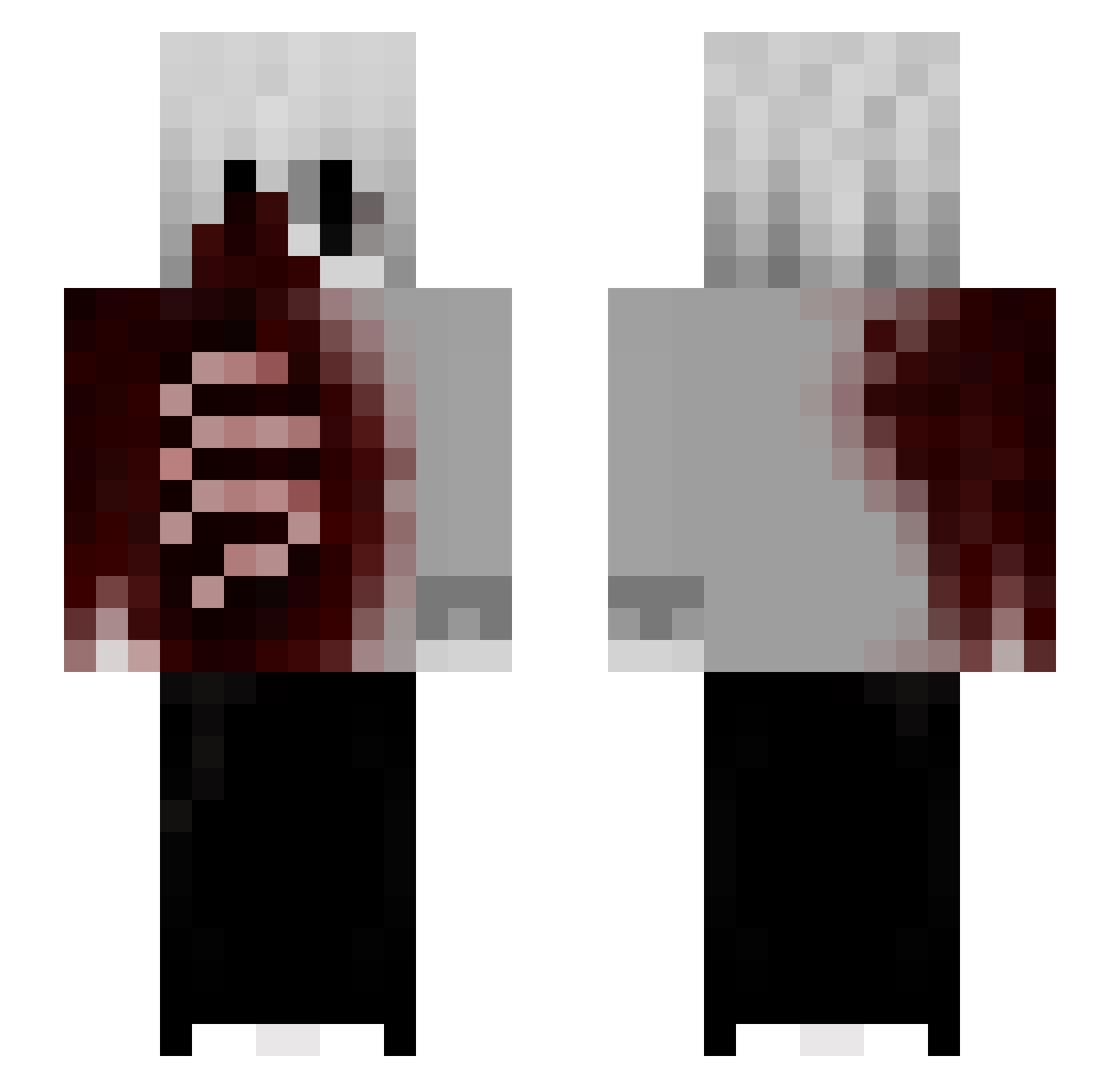 G0LDALTS_ckjbbt Minecraft skin, front and back view