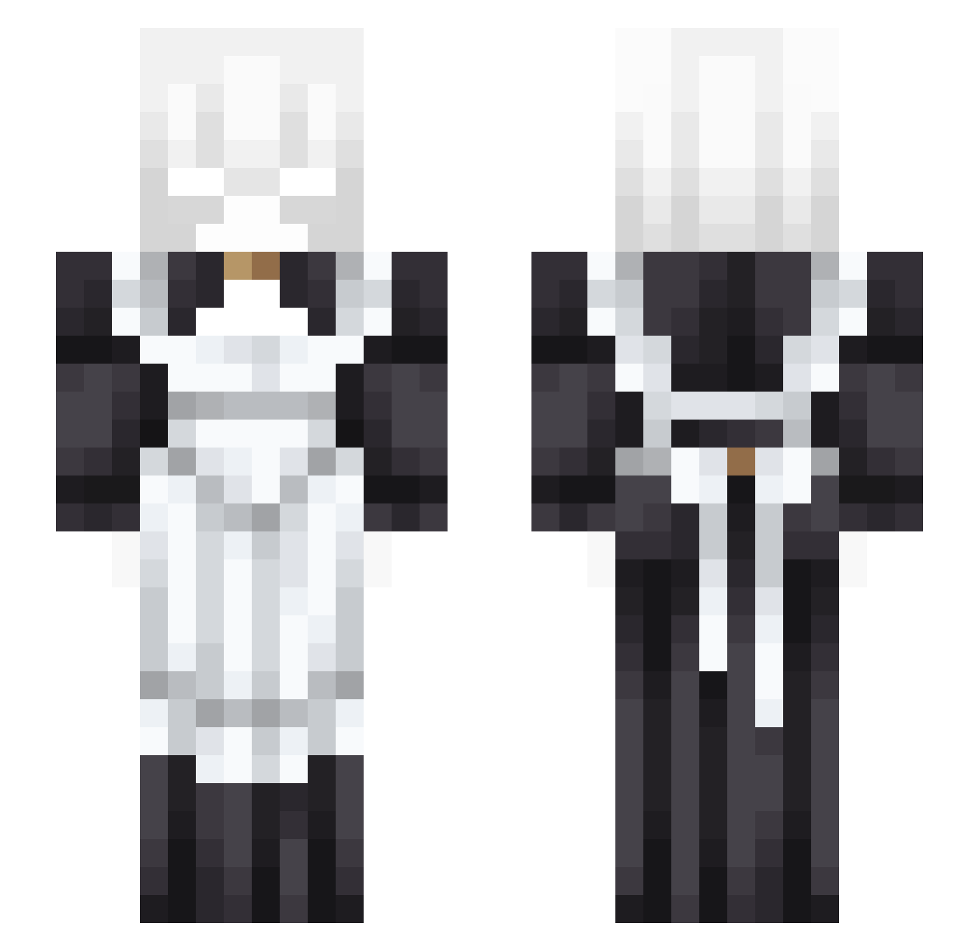 czinczol - goth maid Minecraft skin