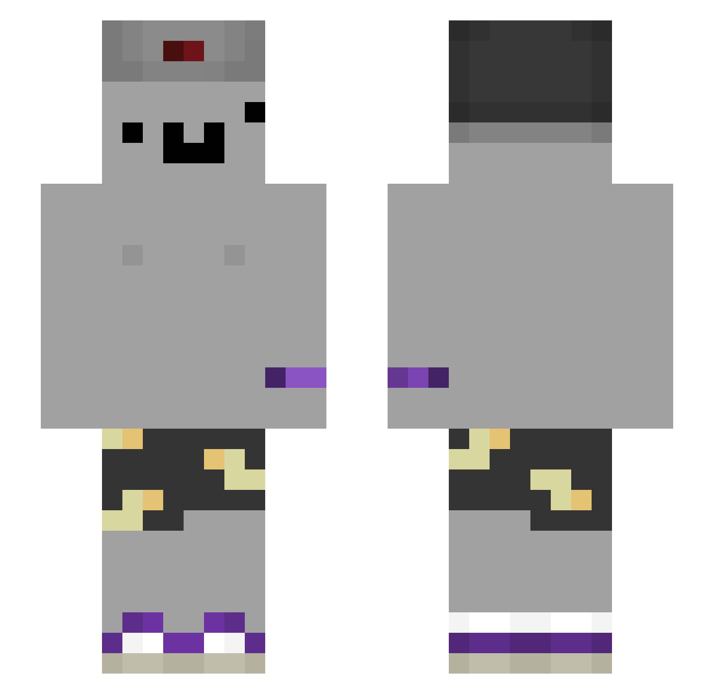 tub0lito_ Minecraft skin, front and back view