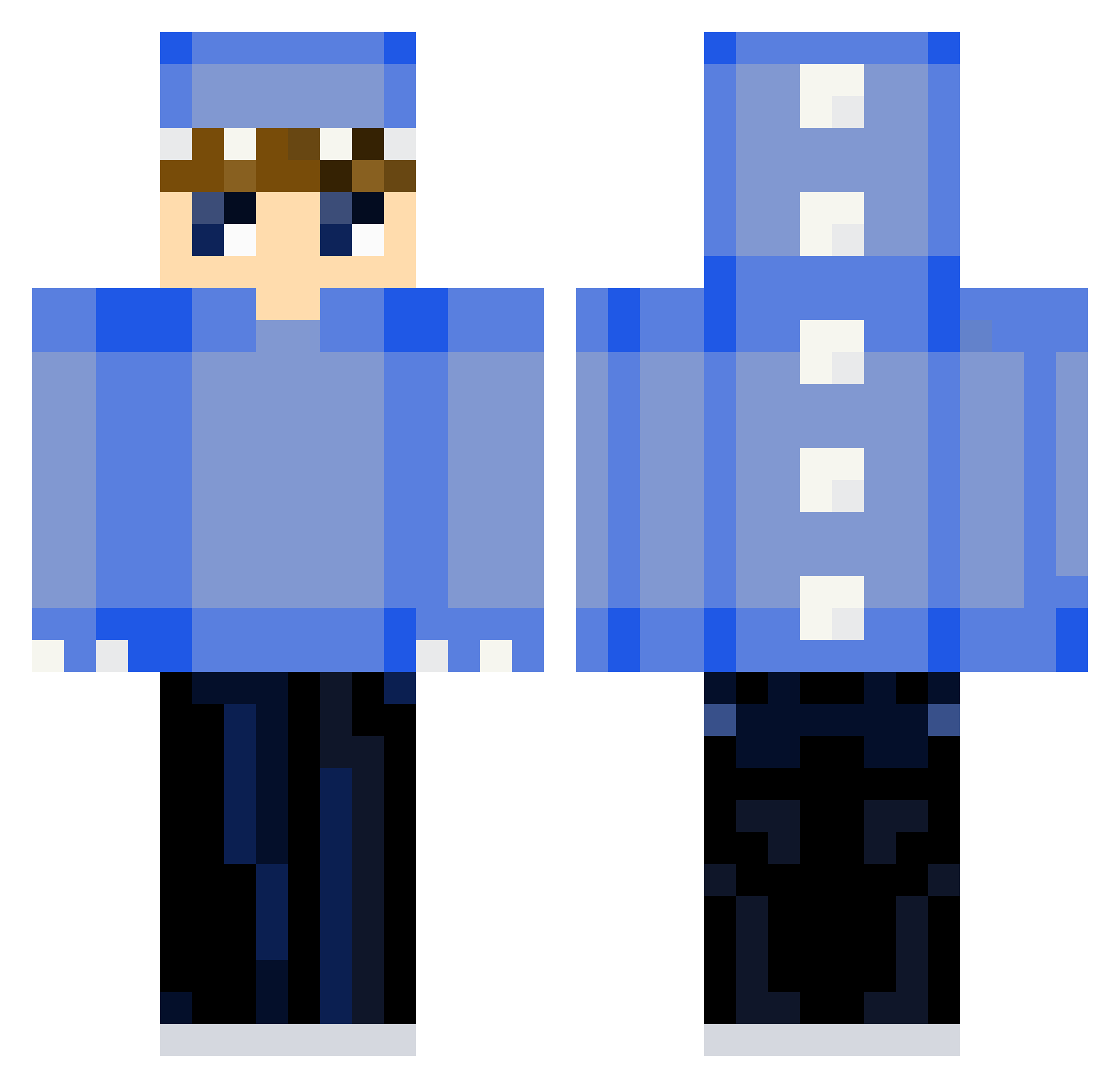 Sierzant_Ignas7 Minecraft skin, front and back view