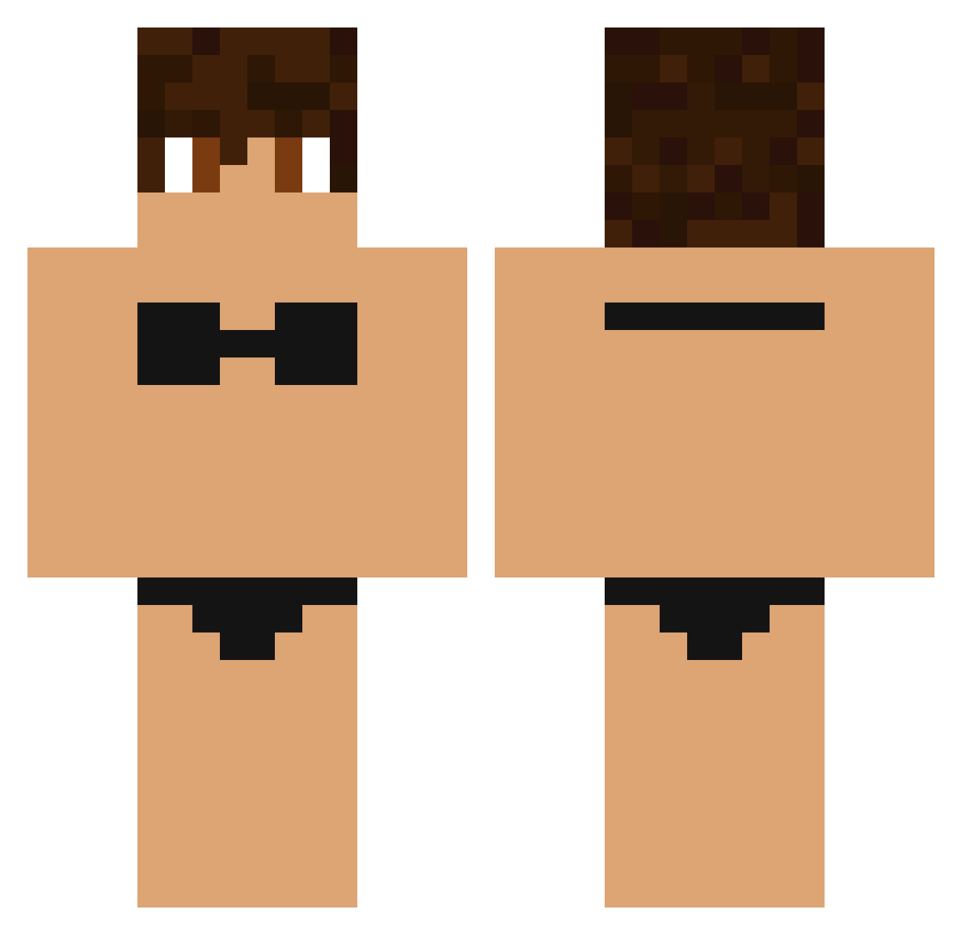 Xx_Kealoha808_Xx Minecraft skin, front and back view