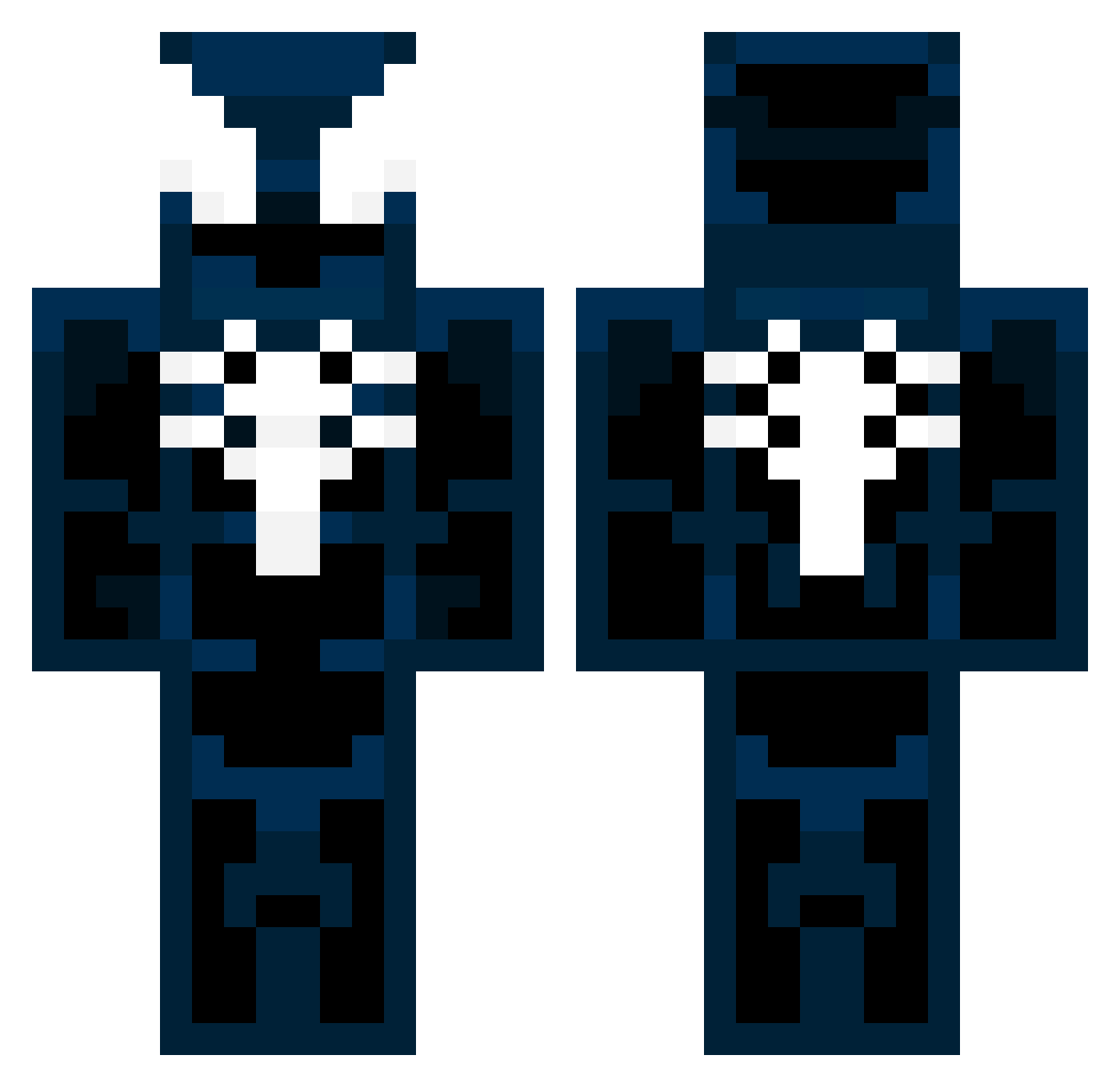 Elijahp6411521 Minecraft skin, front and back view