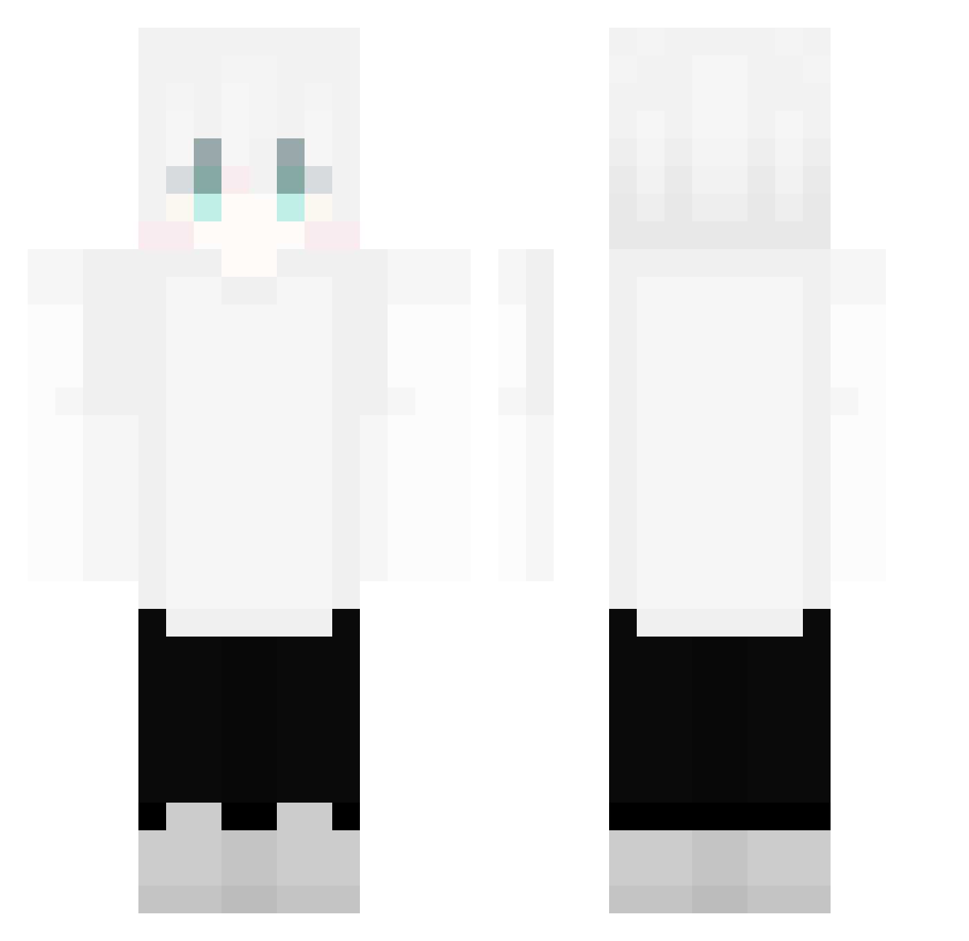 sheng_0901 Minecraft skin, front and back view