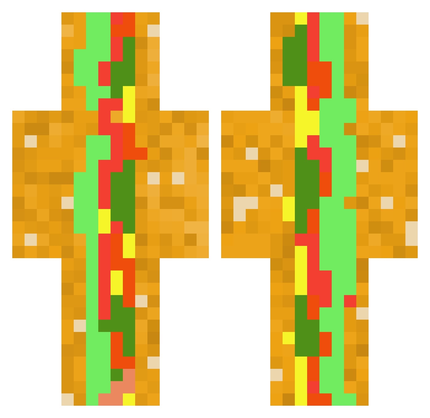 Kaldyrr - sandwich Minecraft skin