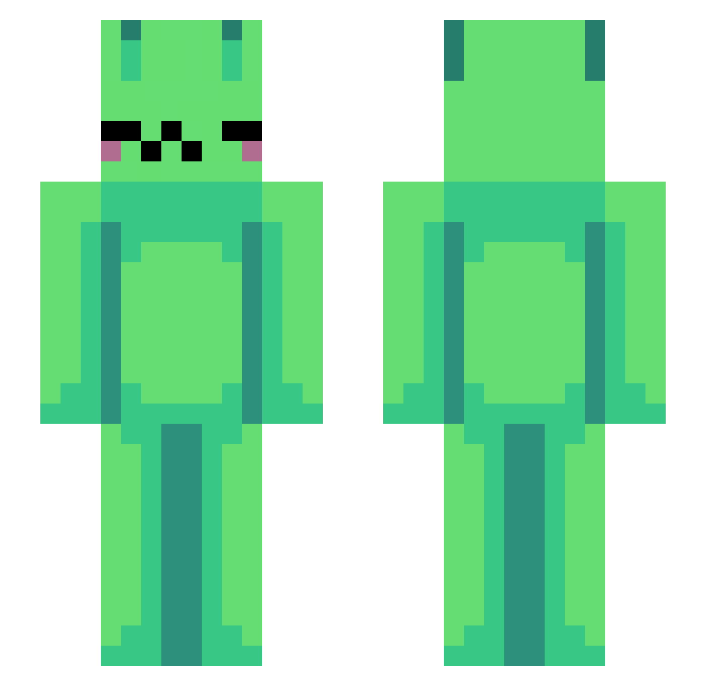 AmtitoWons Minecraft skin, front and back view