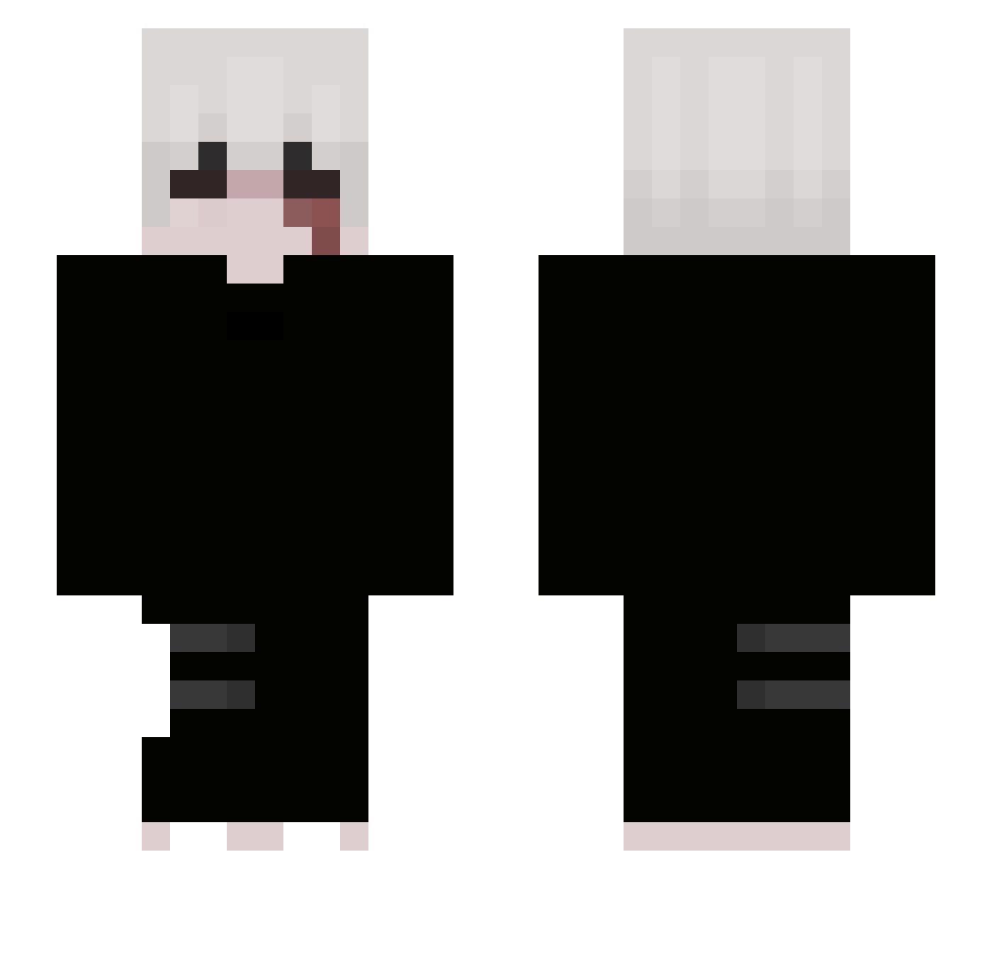 xArbuz__ Minecraft skin, front and back view