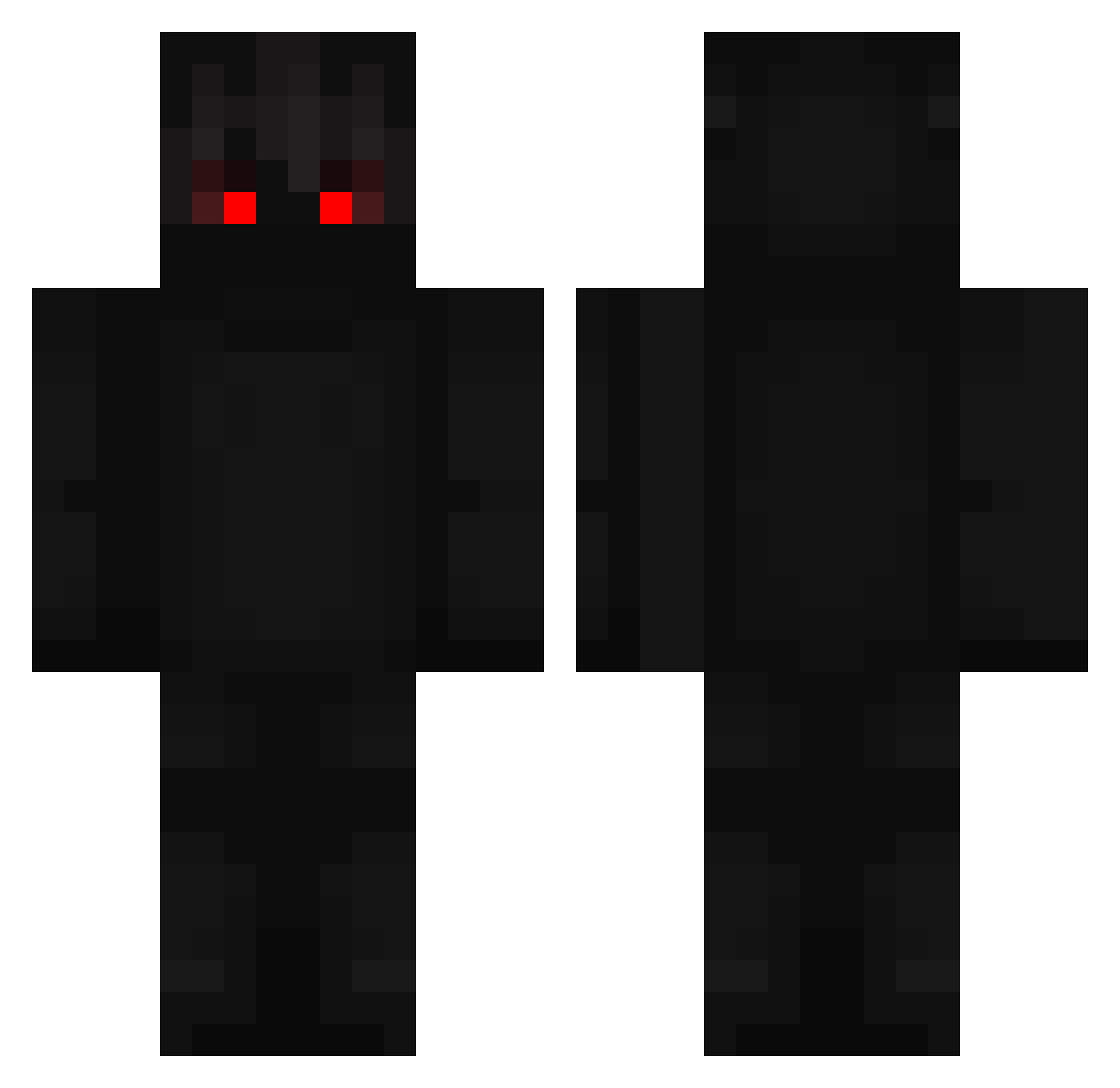 TurboPandaBoiii Minecraft skin, front and back view