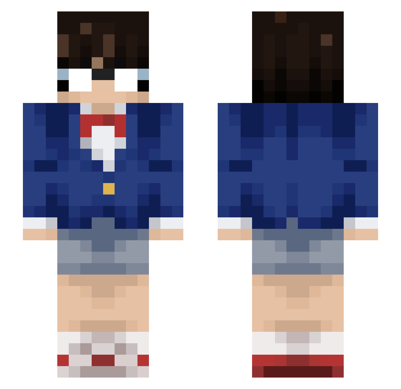 rNQM_ Minecraft skin, front and back view