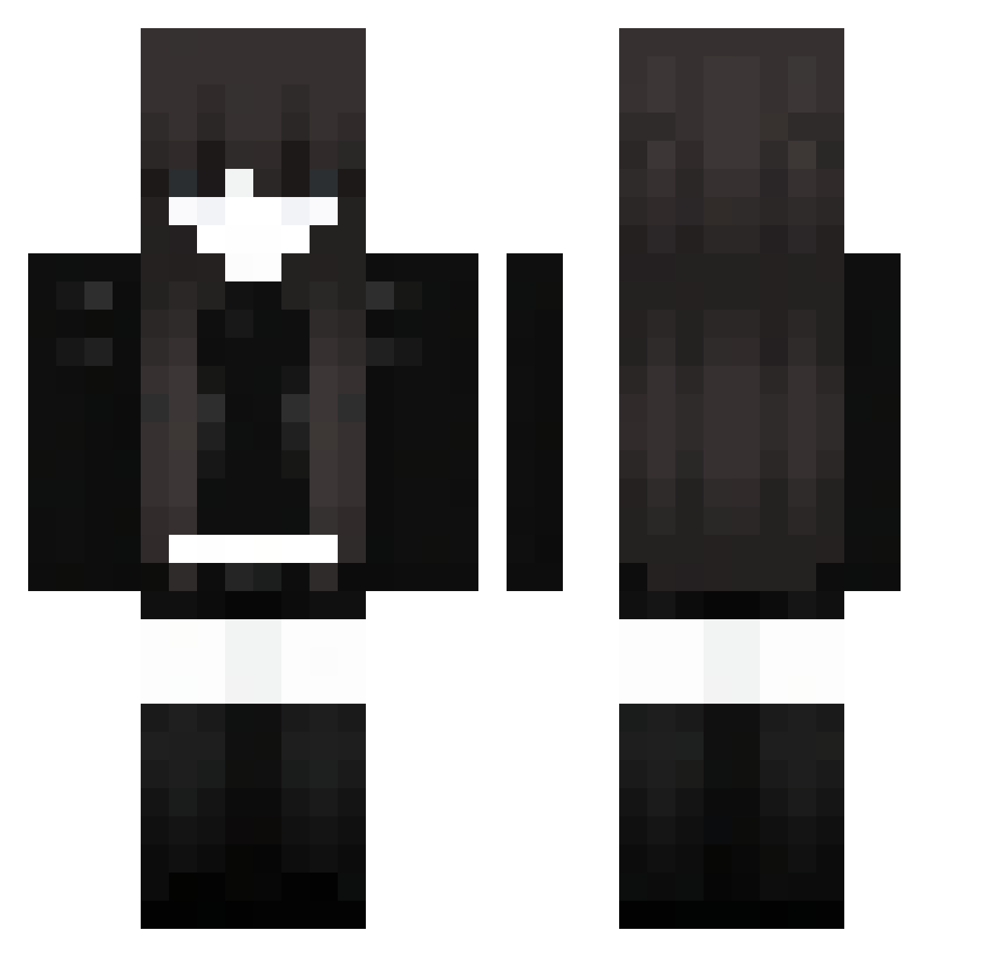 veeps_ Minecraft skin, front and back view