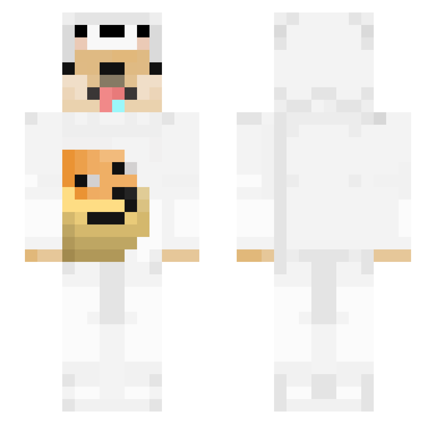 wubrian_0121 Minecraft skin, front and back view