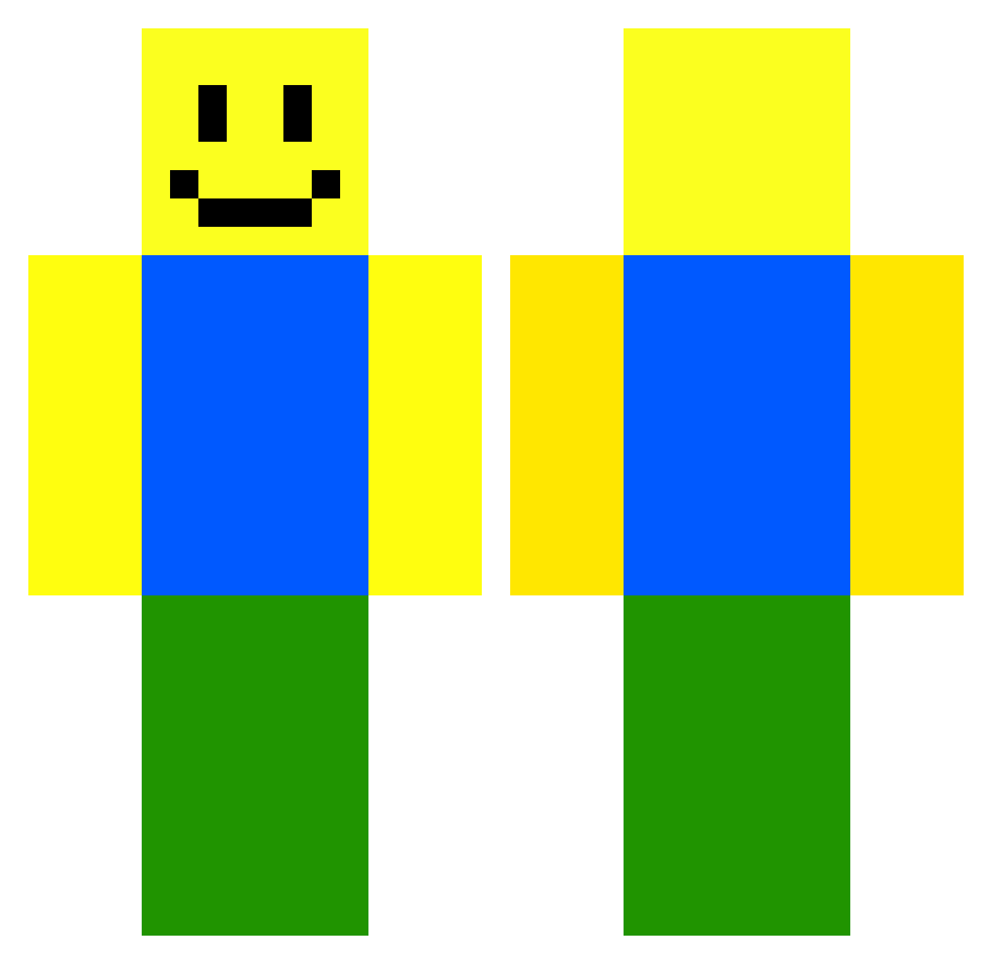 selimgoril Minecraft skin, front and back view