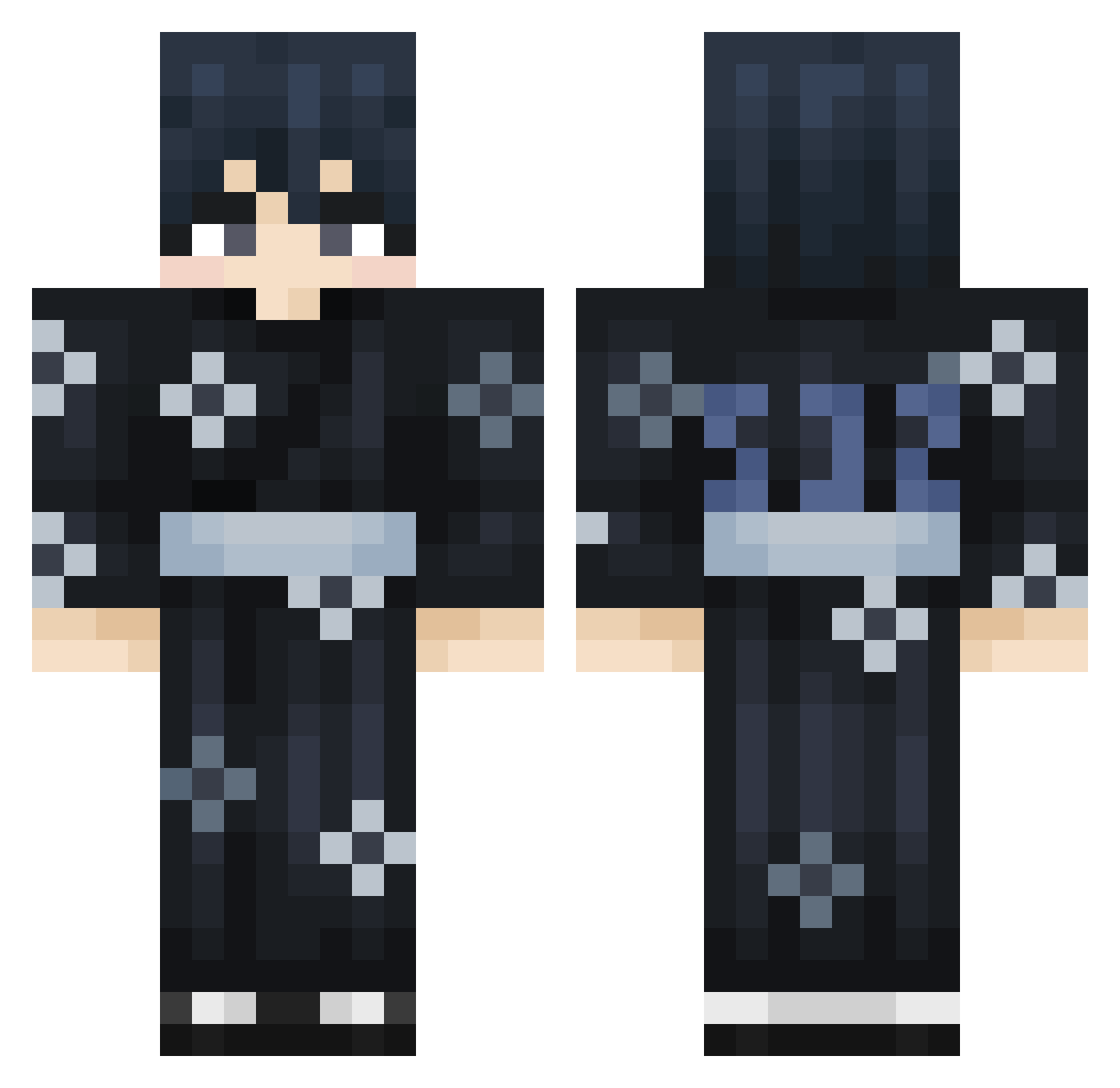 jyunChen_ Minecraft skin, front and back view