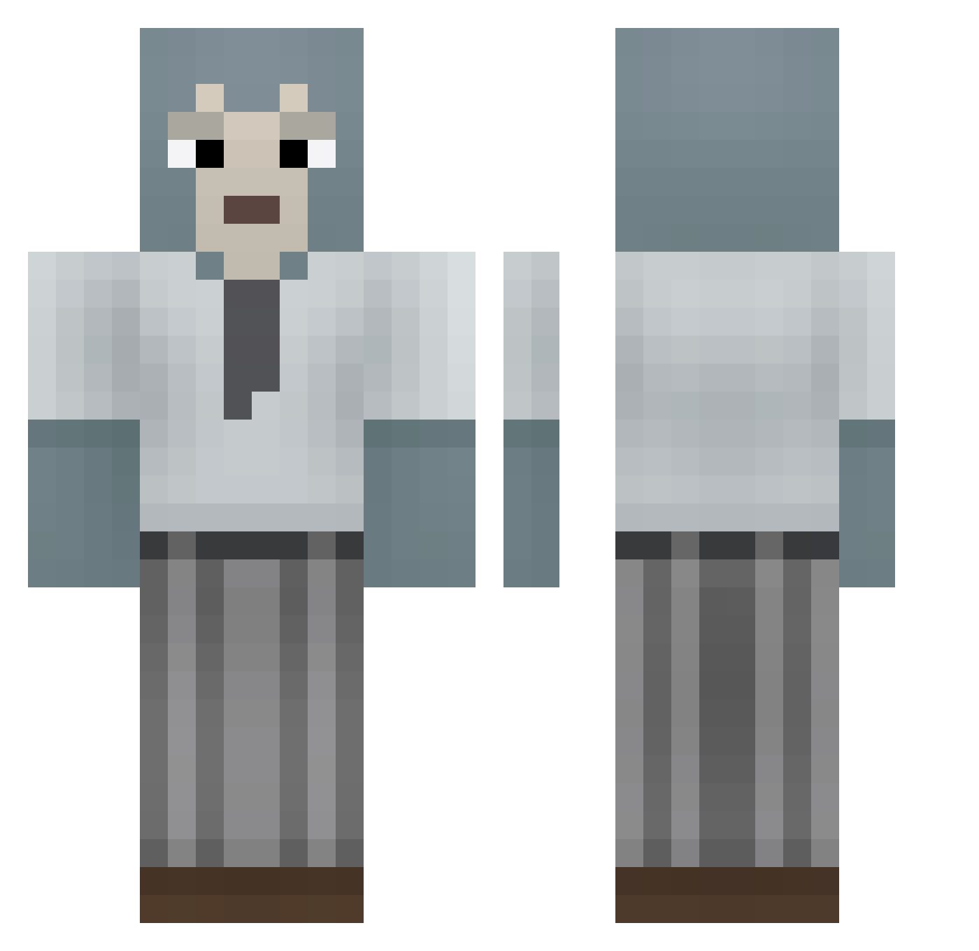 crushx3_ Minecraft skin, front and back view