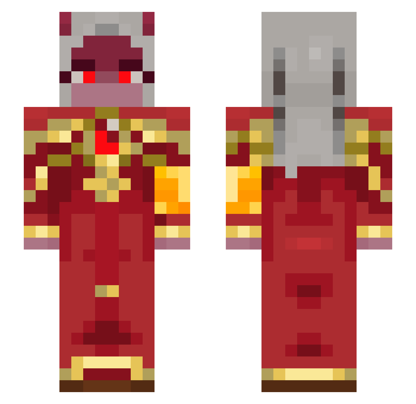 GalaxMining - ruby Minecraft skin