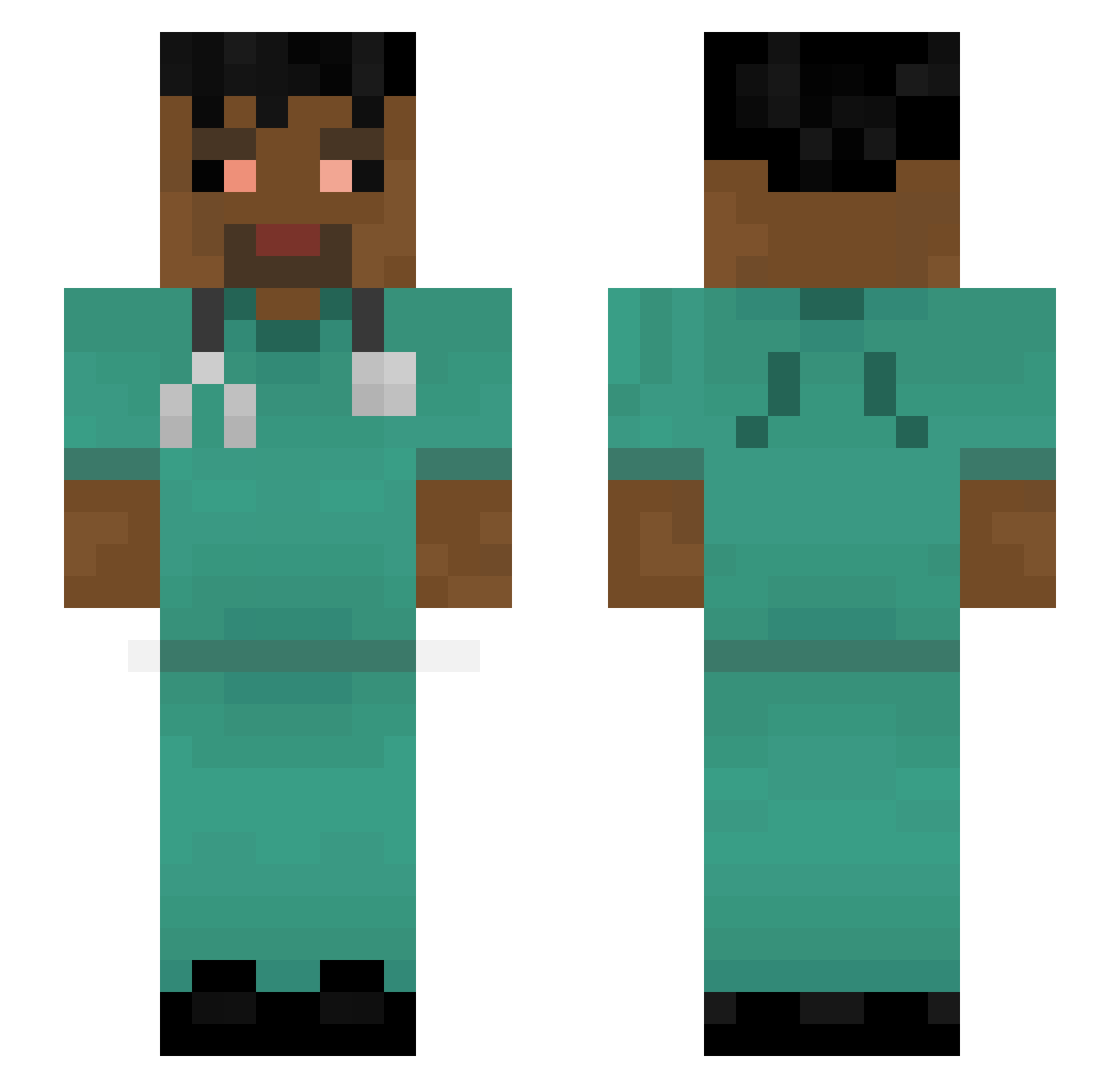 switchbladess Minecraft skin, front and back view