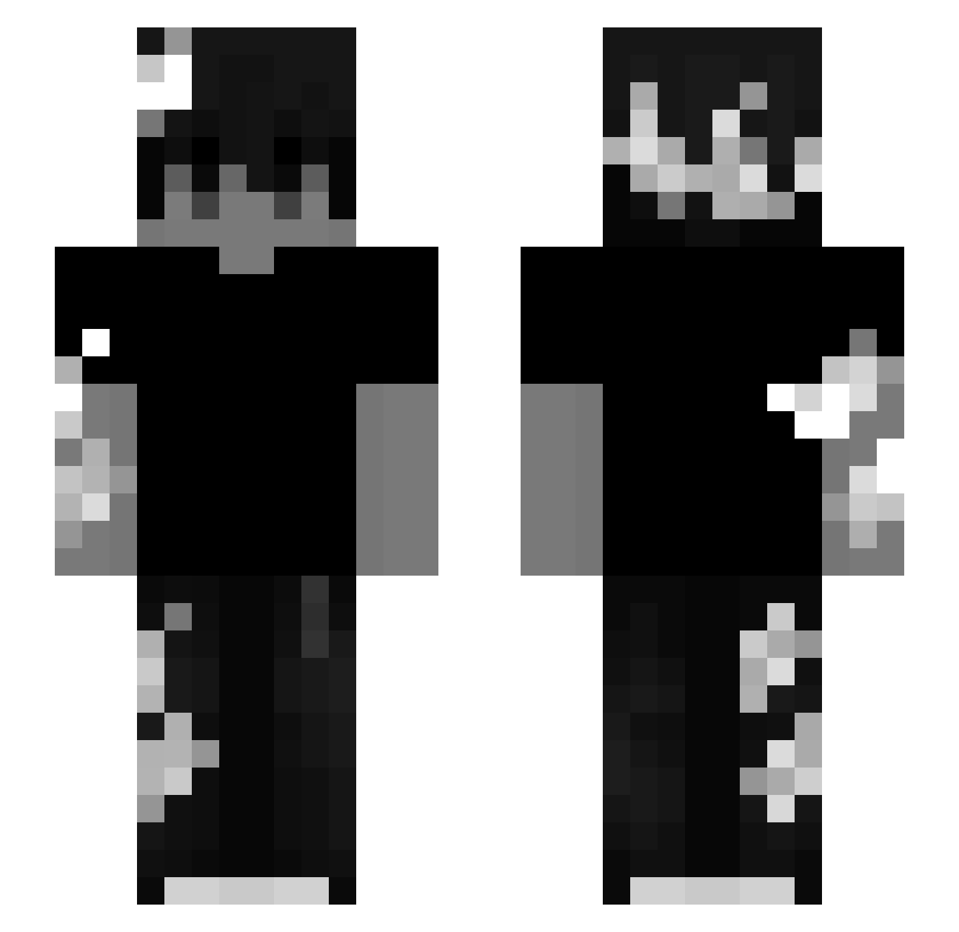 rodas12gf Minecraft skin, front and back view
