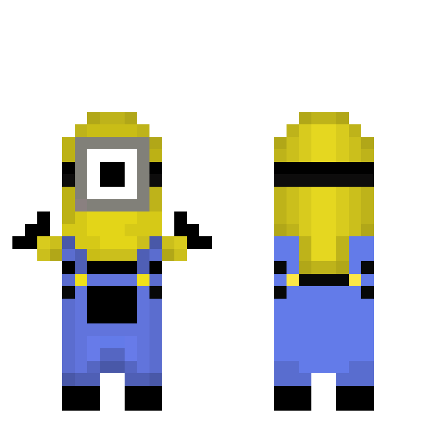 WetMyAppetite Minecraft skin, front and back view