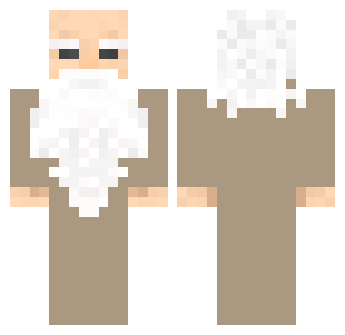 TrinKa_OFF Minecraft skin, front and back view