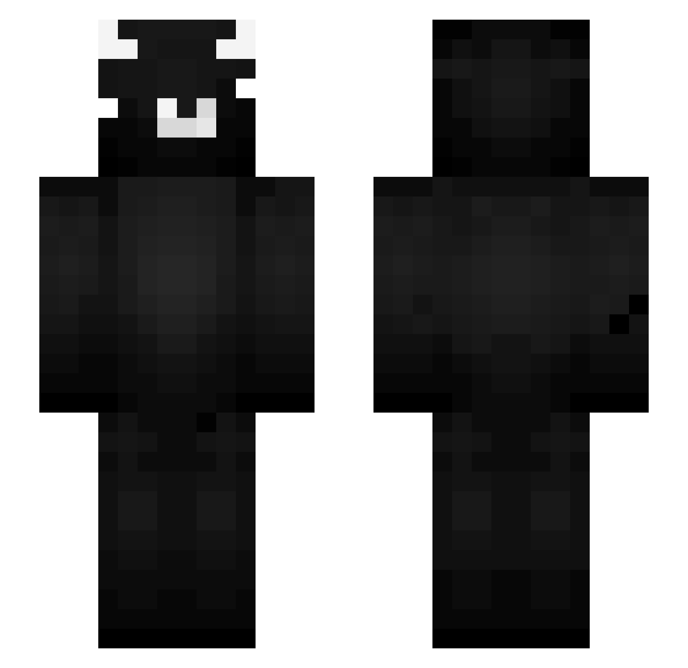 swsp Minecraft skin, front and back view