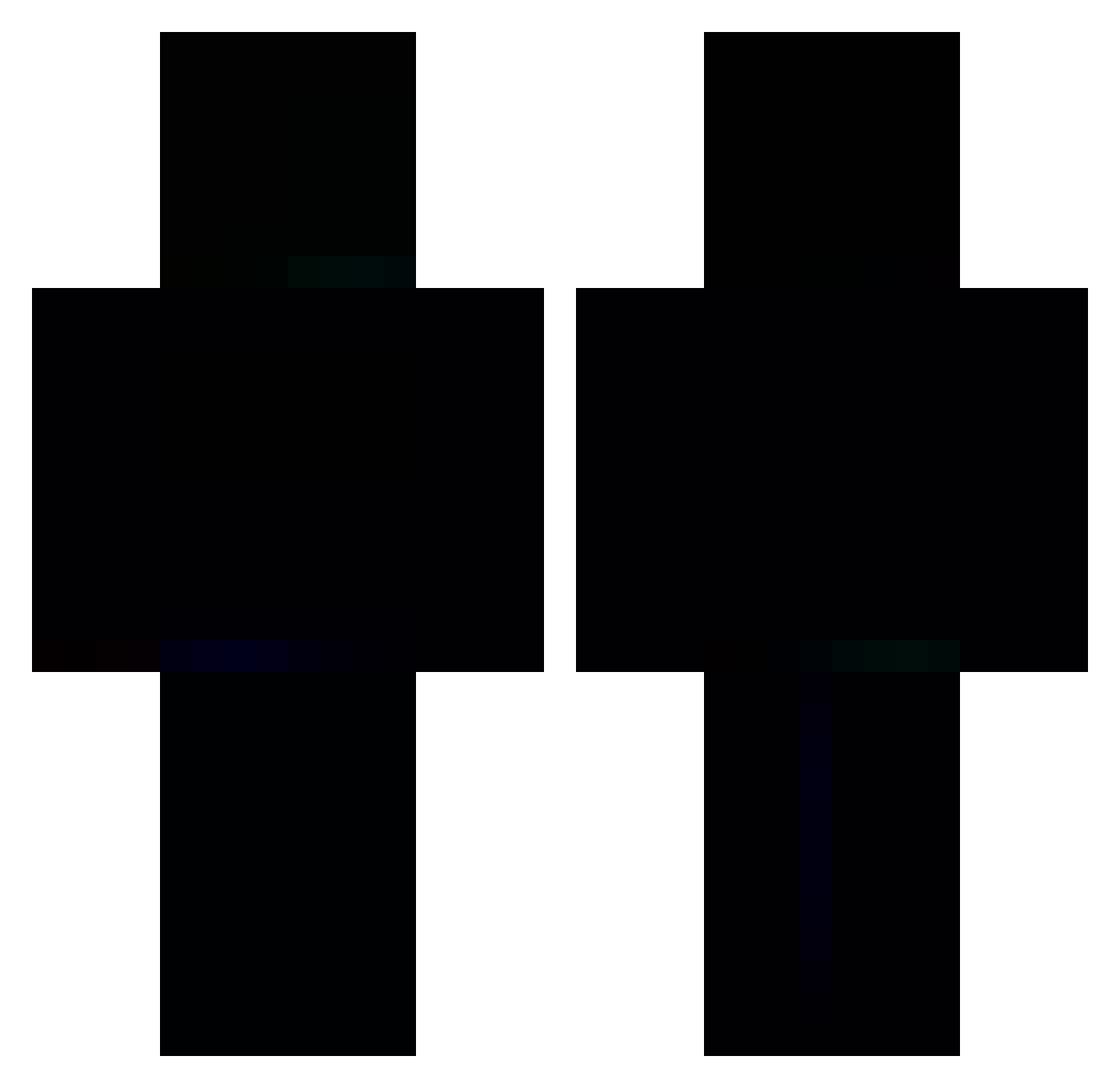 tommer1 Minecraft skin, front and back view