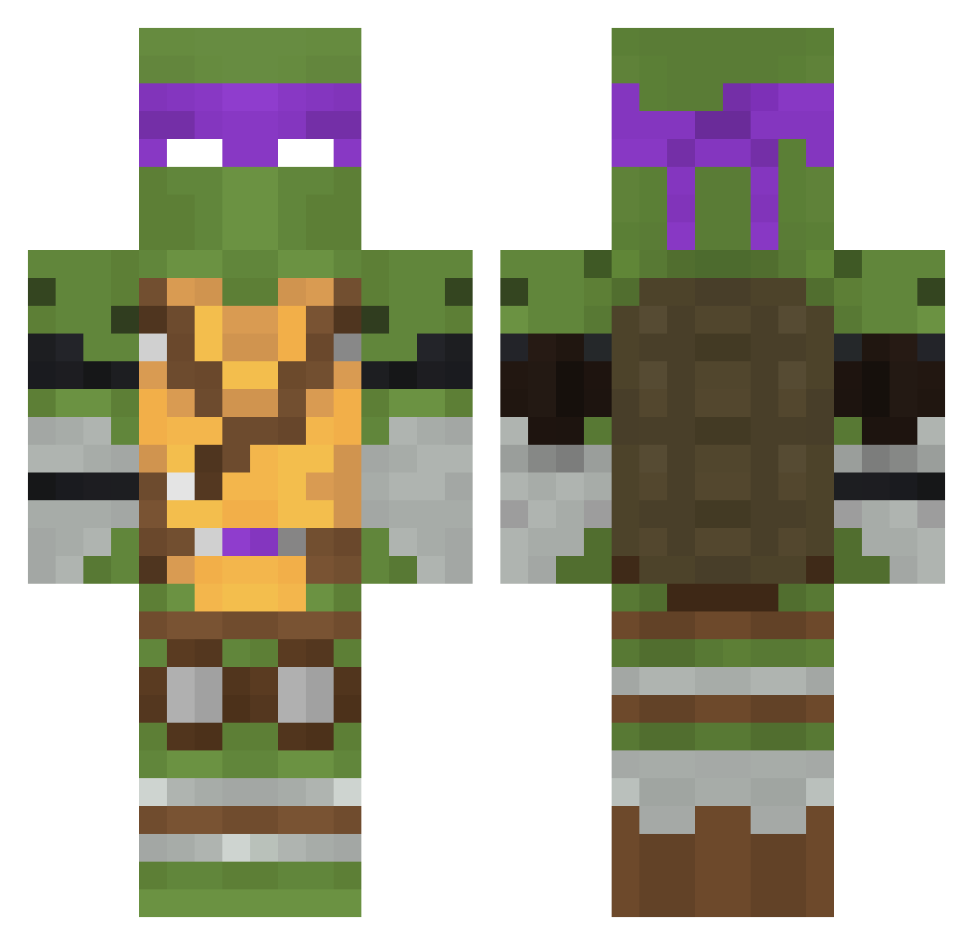 Bydgoszcz09 Minecraft skin, front and back view