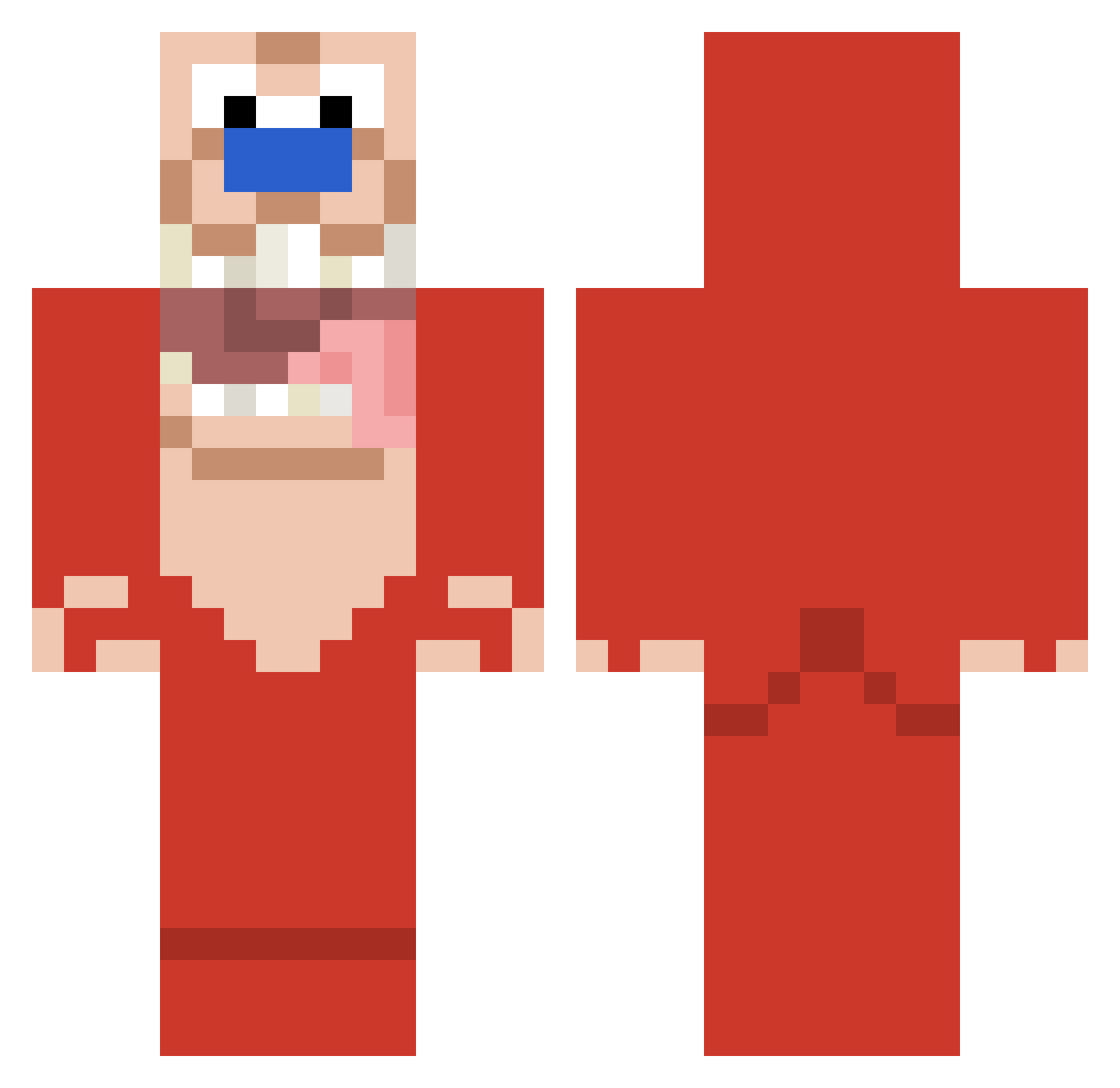 Riskit4aBiskit - ren and stimpy Minecraft skin