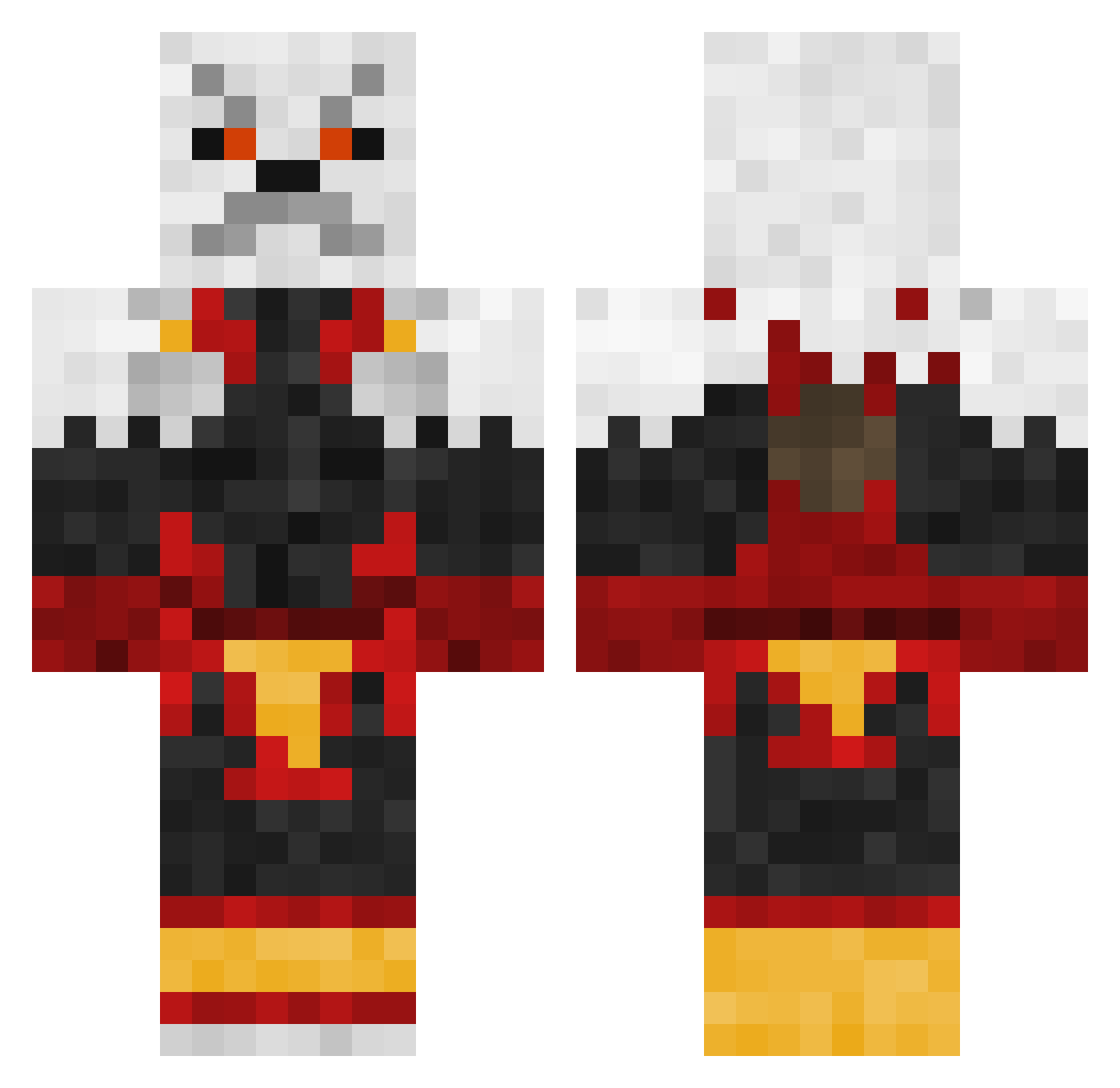 joaqui3492 Minecraft skin, front and back view