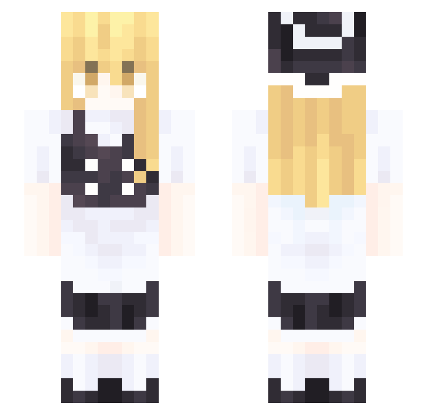 Giovanni_Elis Minecraft skin, front and back view