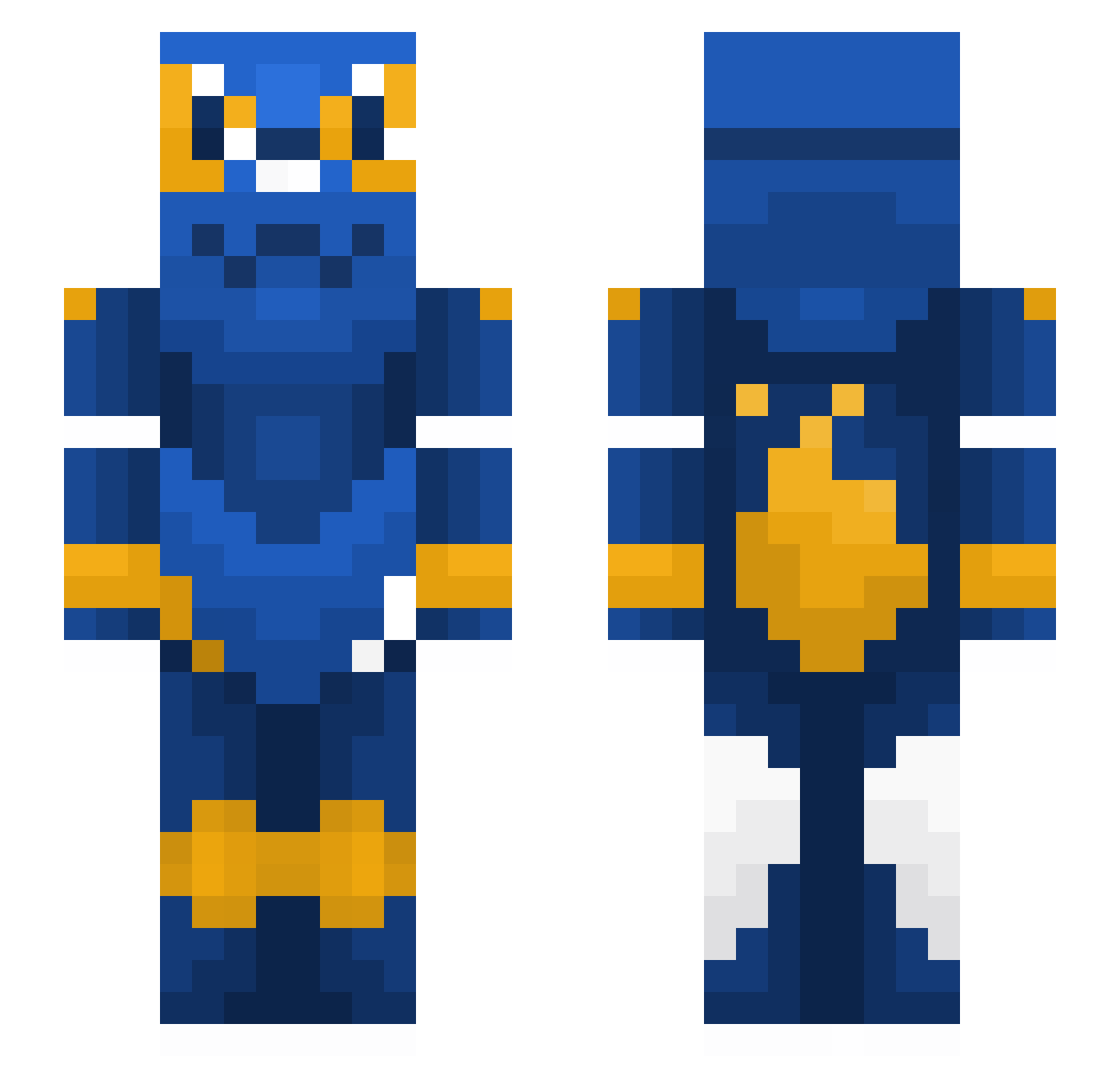 callmespud_ Minecraft skin, front and back view