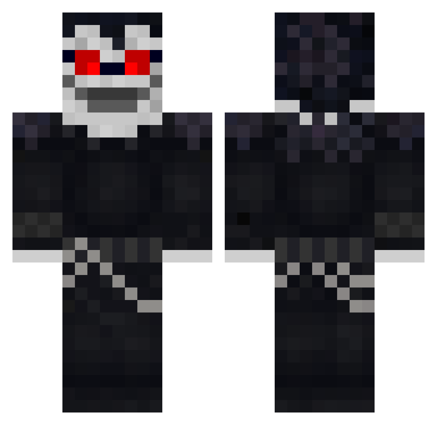 atld13 Minecraft skin, front and back view