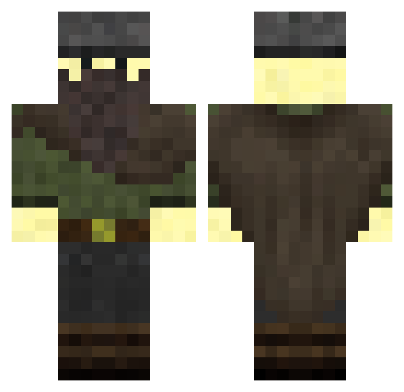 heepsheep_egg Minecraft skin, front and back view