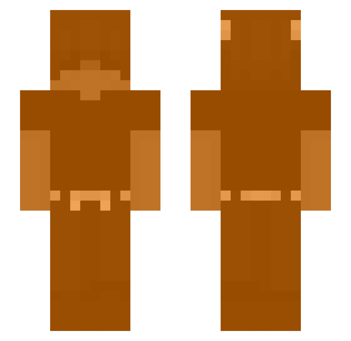 T4iP3r Minecraft skin, front and back view
