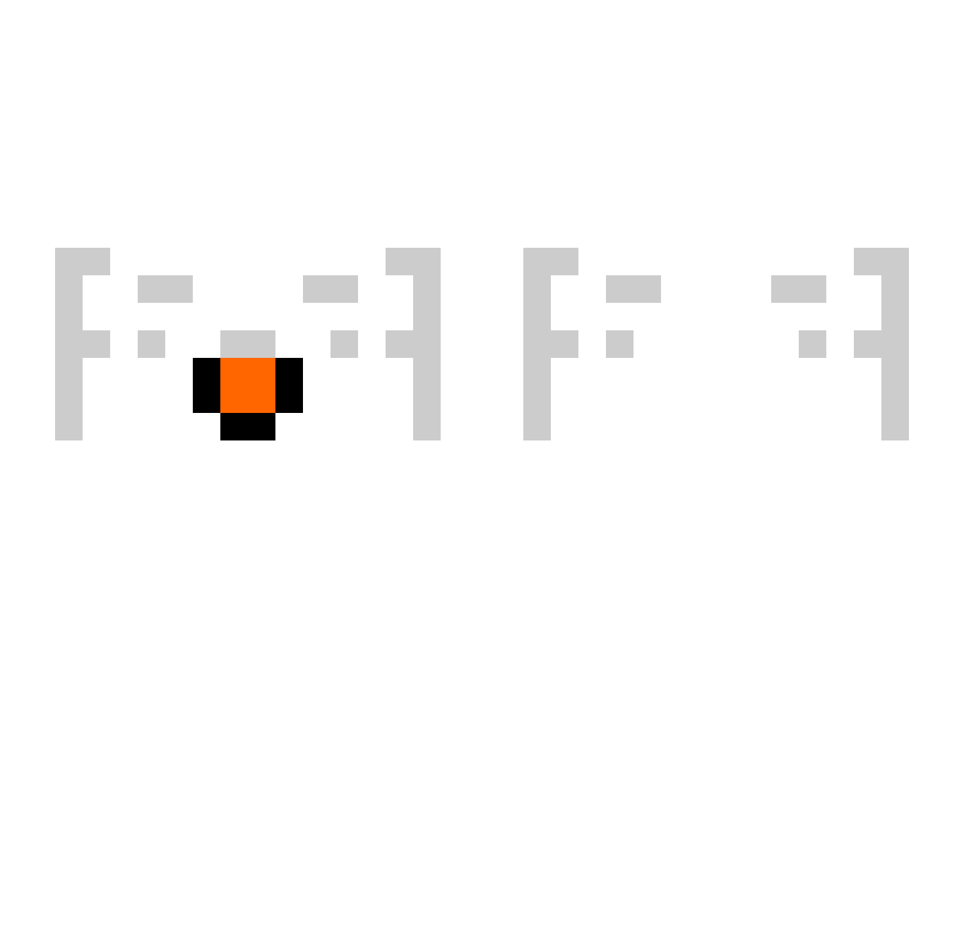 Promethium Minecraft skin, front and back view