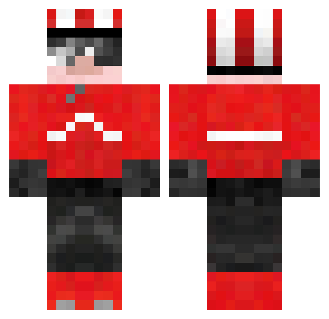 coolgamer26 Minecraft skin, front and back view