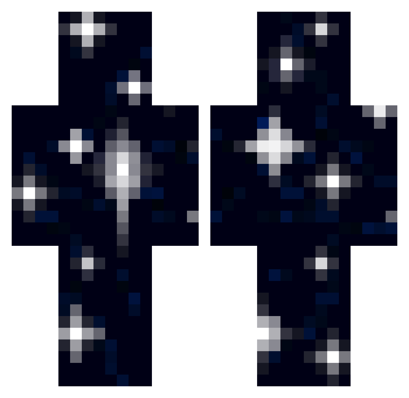 Raditude_ Minecraft skin, front and back view