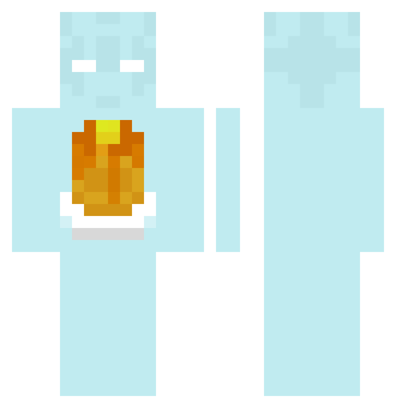 Shadow___97 Minecraft skin, front and back view