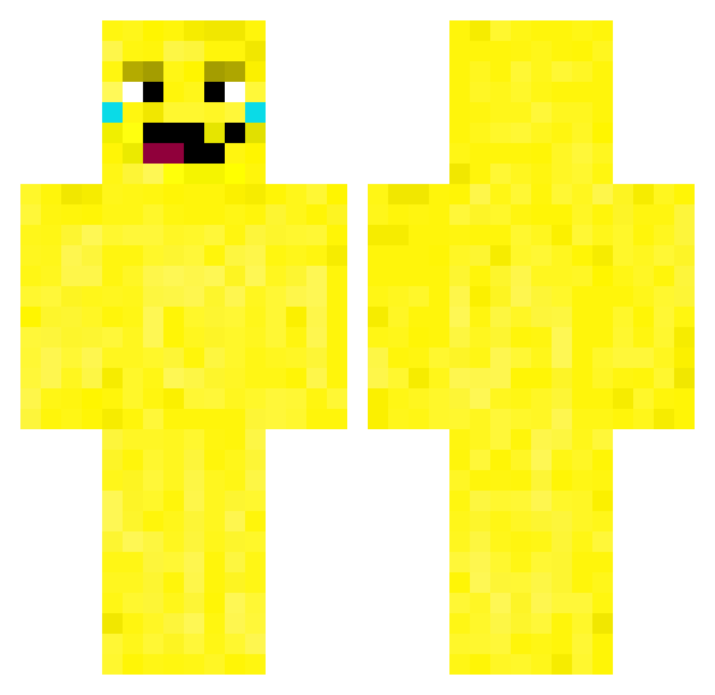 rifqiman2011 Minecraft skin, front and back view
