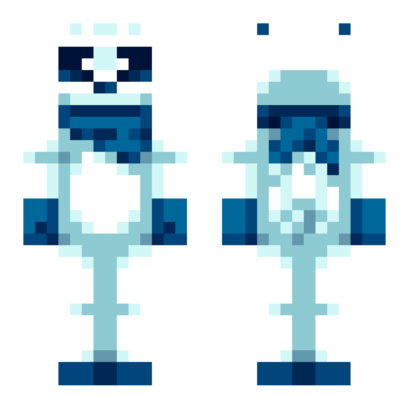 Spettro145 Minecraft skin, front and back view